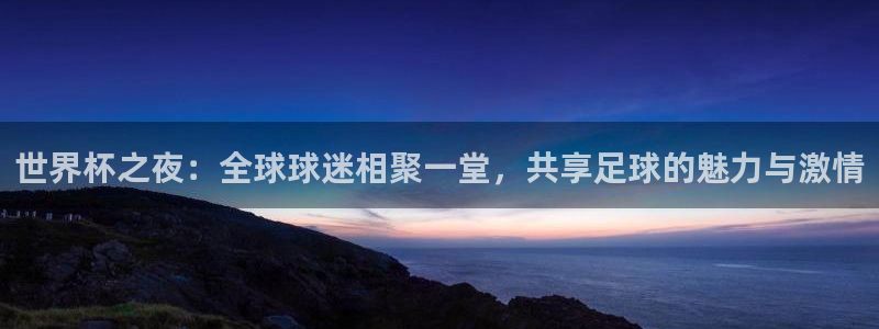 葡萄牙世界杯赛程：世界杯之夜：全球球迷相聚一堂，共享足球的魅力与激情